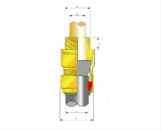 CG-E2K電纜密封接頭
